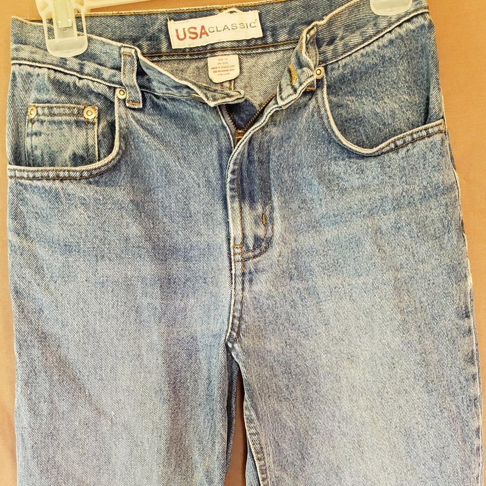 USA Classic, Size 12, Denim, distressed Jeans